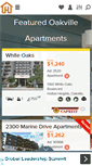 Mobile Screenshot of oakville-apartments.com